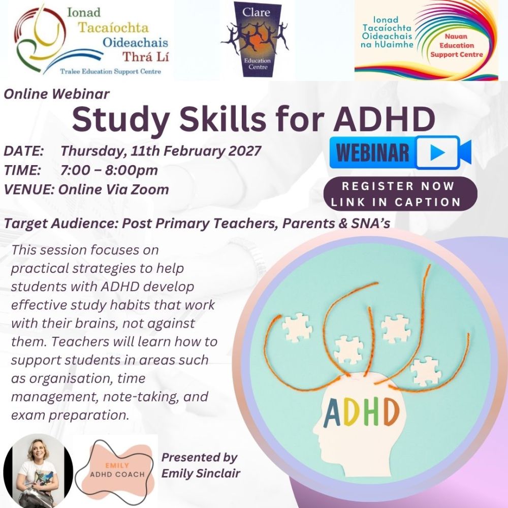 SP27-002 Study Skills for ADHD